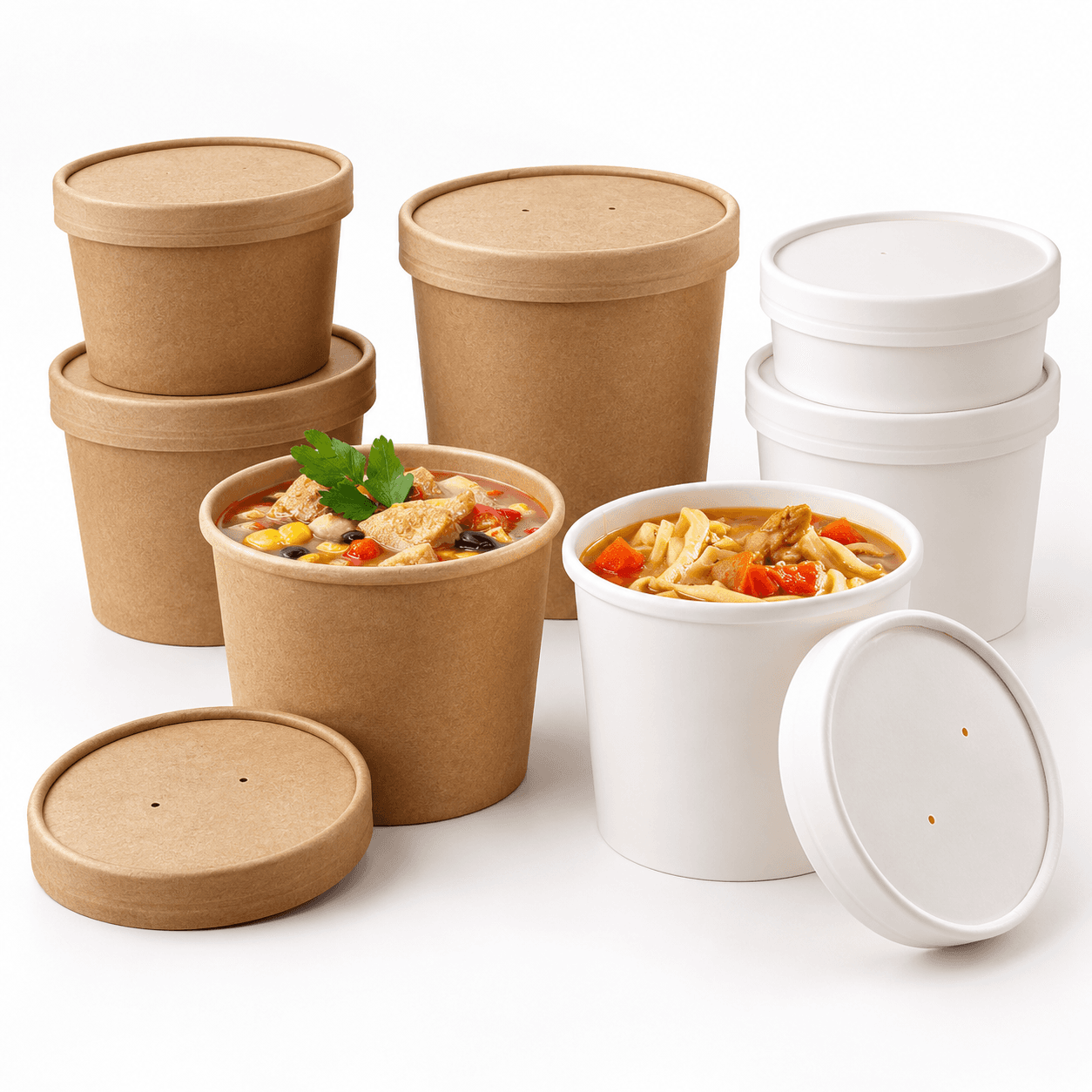 Paper Soup Bowl